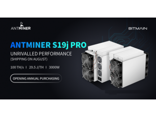 Bitmain официально объявляет о ежегодной закупке пакетного заказа Antminer S19j Pro, которая откроется на следующей неделе